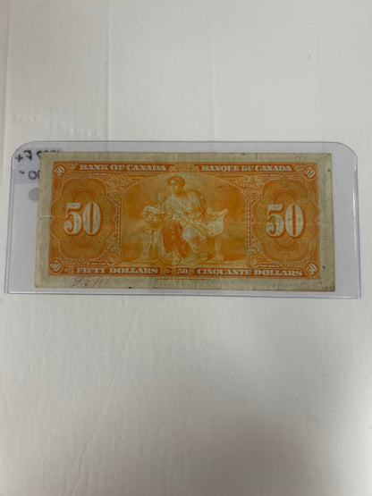 Bank Of Canada {1937} Gordon/Towers F+