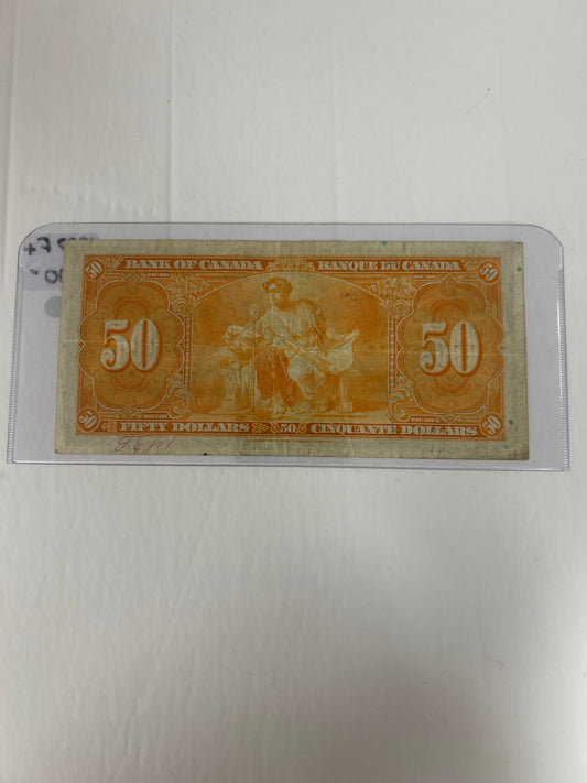 Bank Of Canada {1937} Gordon/Towers F+