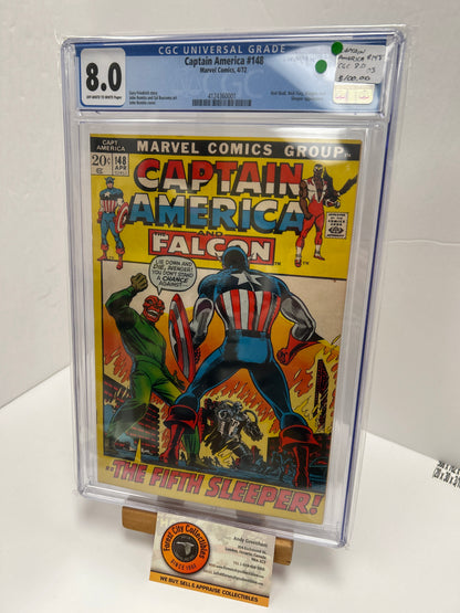 Captain America #148 (OFF-White - White Pages) {CBCS 9.2}