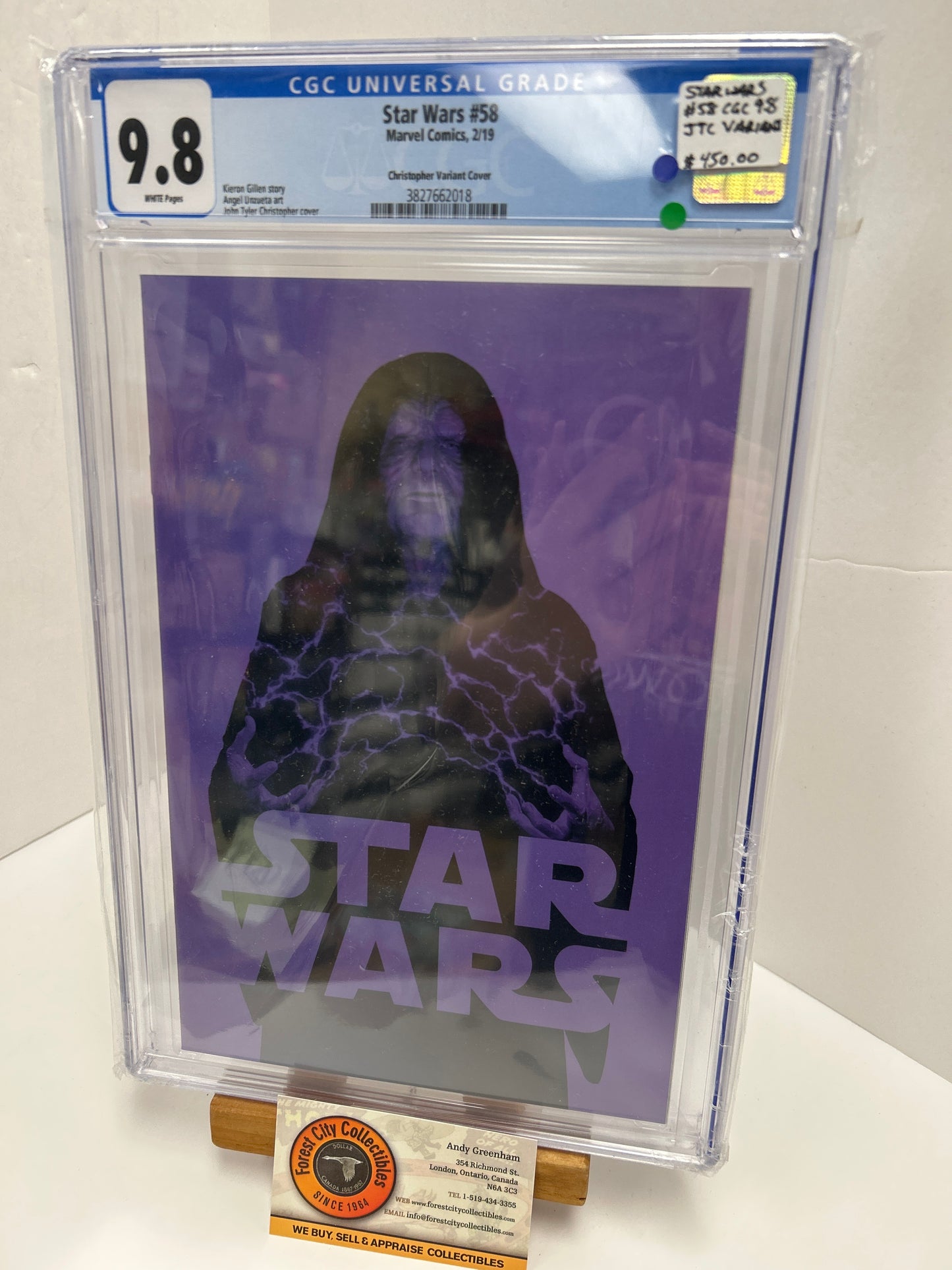 Star Wars #58 (White Pages) {CGC 9.8}