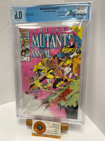 New Mutants Annual #2 (White Pages) {CBCS 8.0}