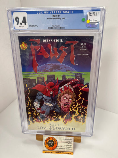 Faust #1 (White Pages) {CGC 9.4}