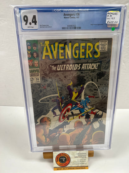 Avengers #36 {CGC 9.4}