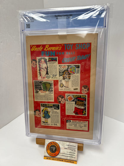 Thrilling Comics #80 (OFF-White To White Pages) {CGC 8.5}