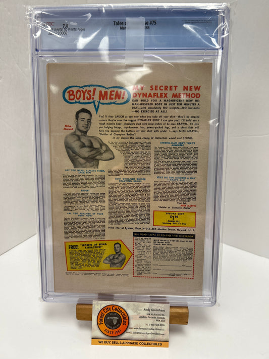 Tales to Suspense #75 (OFF-White to White Pages) {CGC 7.0}