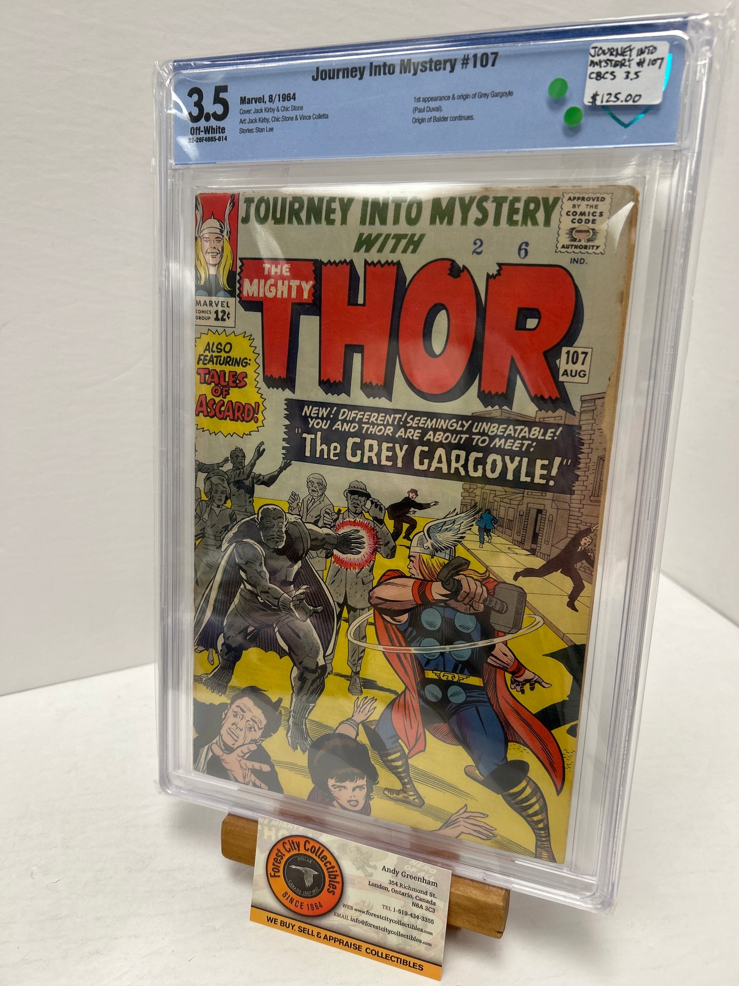 Journey Into Mystery #107 (OFF-White) {CBCS 3.5}