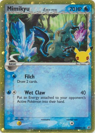 Mimikyu (Delta Species) - SWSH136 - Holo Promo