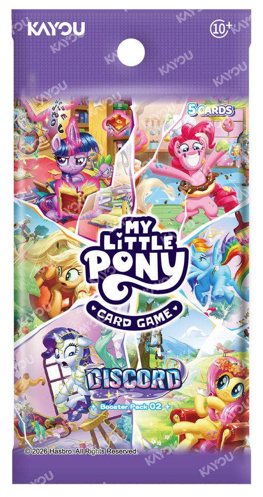 MY LITTLE PONY TRADING CARD GAME BP2 DISCORD!!! Booster pack