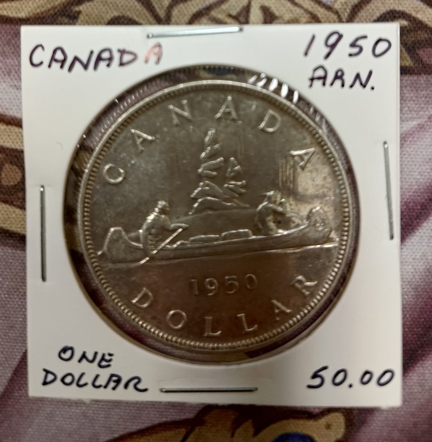 1950 Silver Dollar - AU50 ARN