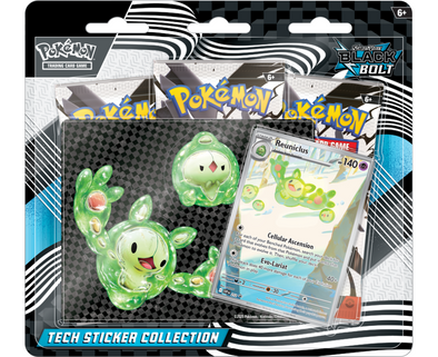 Pokemon - Scarlet and Violet - Black Bolt - Tech Sticker Collection