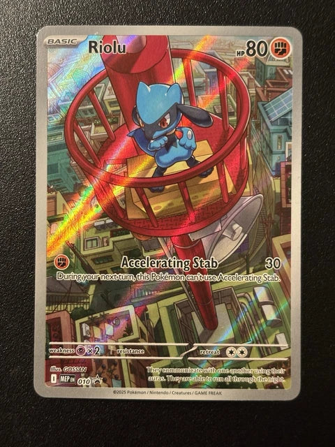 Riolu - 010 Black Star promo