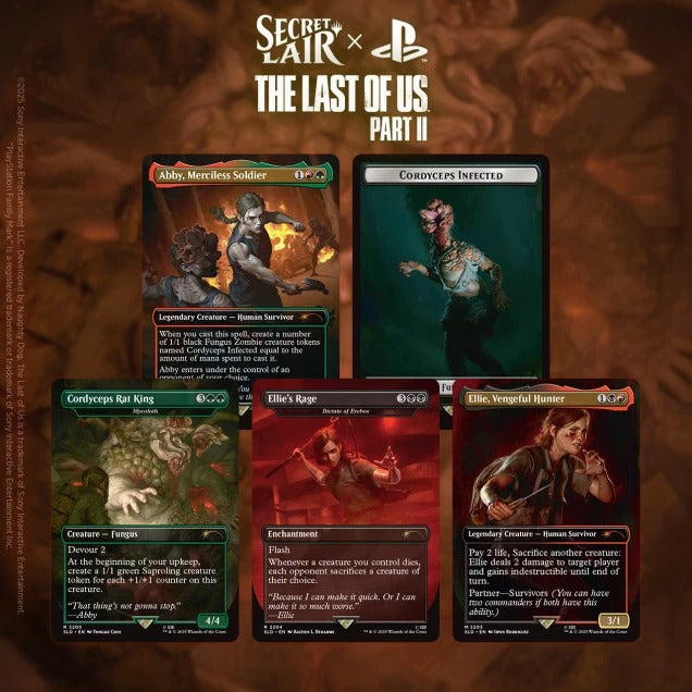 Secret Lair Drop Series - Secret Lair x Playstation: The Last of Us Part 2
