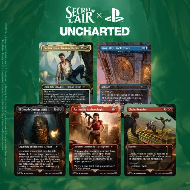 Secret Lair Drop Series - Secret Lair x Playstation: Uncharted