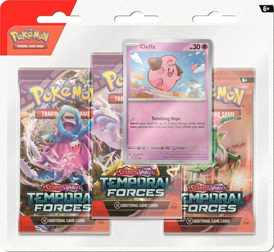 Scarlet & Violet: Temporal Forces - 3-Pack Blister