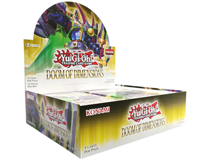 Yugioh - Doom of Dimensions Booster Box - 1st Edition