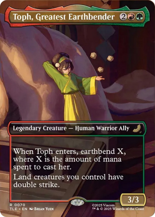 Toph, Greatest Earthbender - Borderless Scene (TLE)