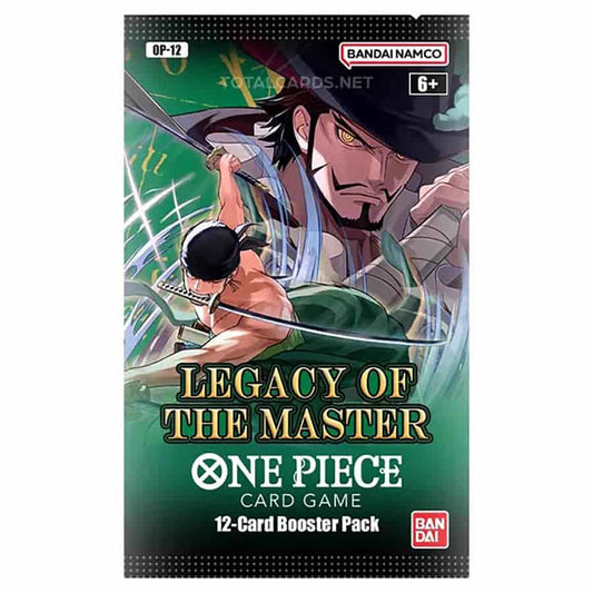 ONE PIECE CG OP-12 LEGACY OF THE MASTER - single booster pack