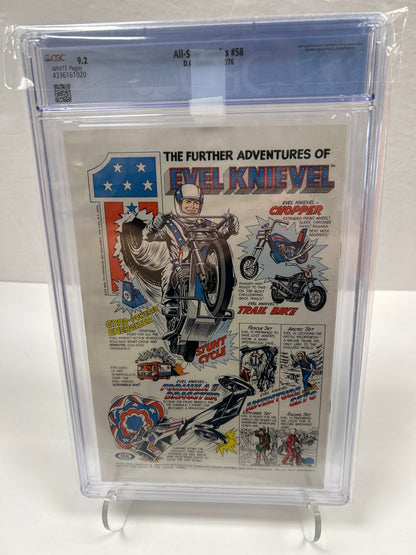All-Star Comics  #58 (White Pages) {CGC 9.2} D.C. Comics 1-2/76