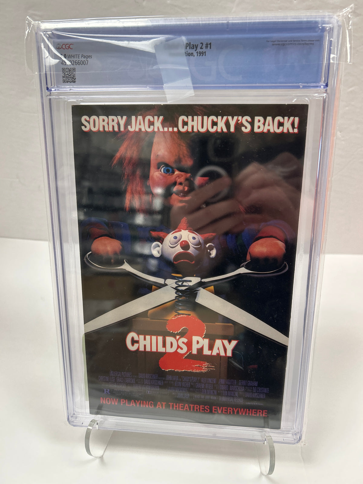 Chaild's Play 2 #1 (White pages) {CGC 8.0}