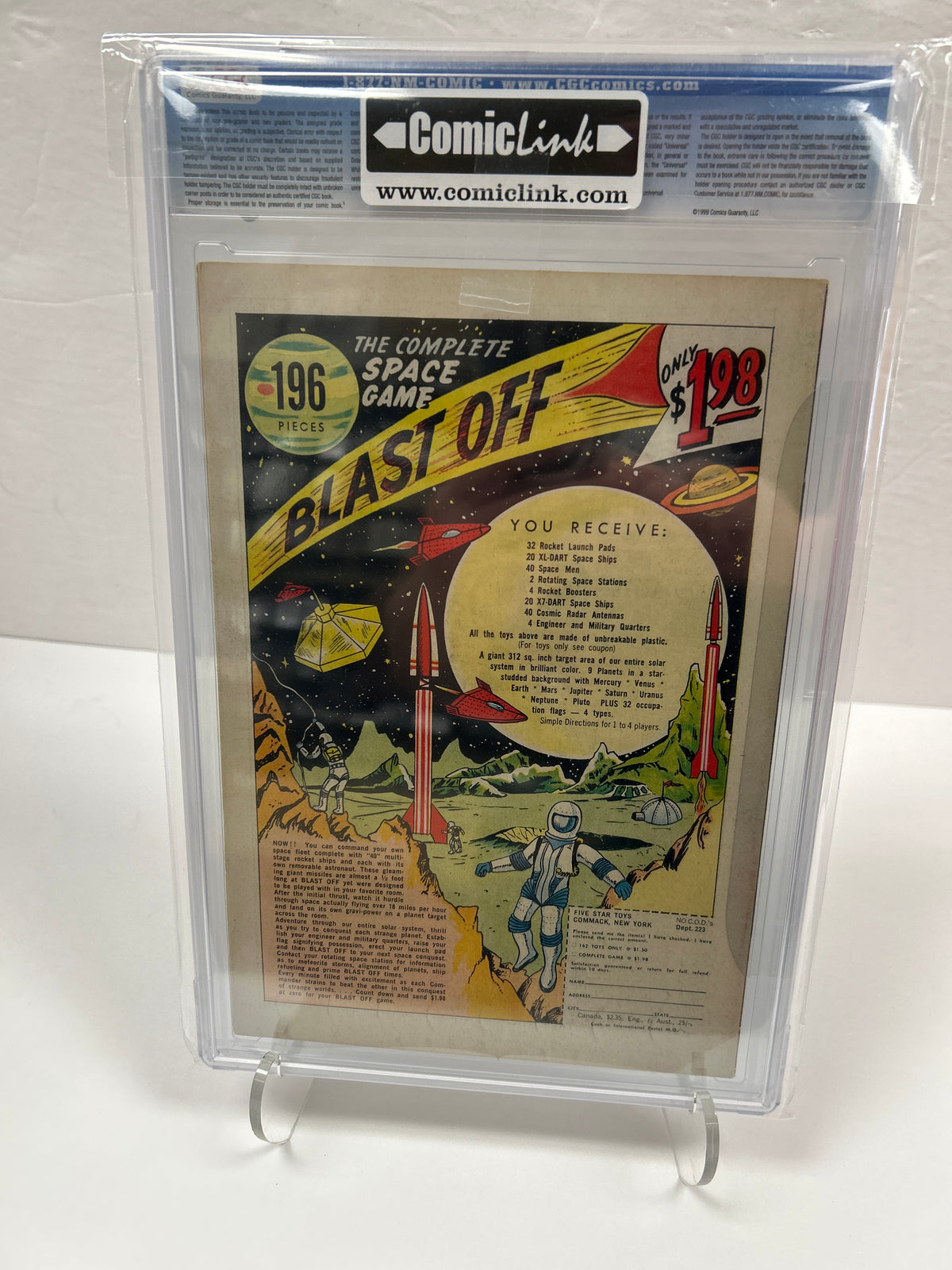 Atom #8 (OFF-White to White pages) {CGC 8.0}
