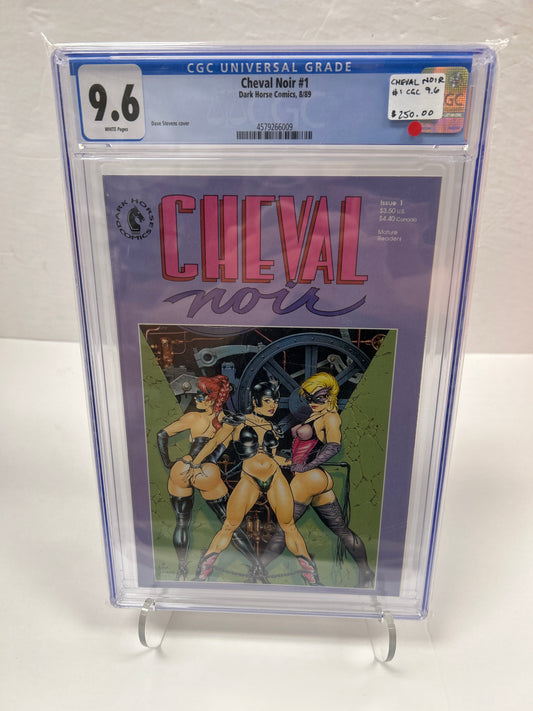 Cheval Noir #1 (White pages) {CGC 9.6}