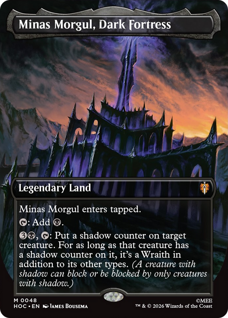 Minas Morgul, Dark Fortress (Borderless)[The Hobbit: Eternal-Legal]