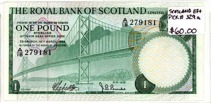 Scotland {Pick 329a} EF+