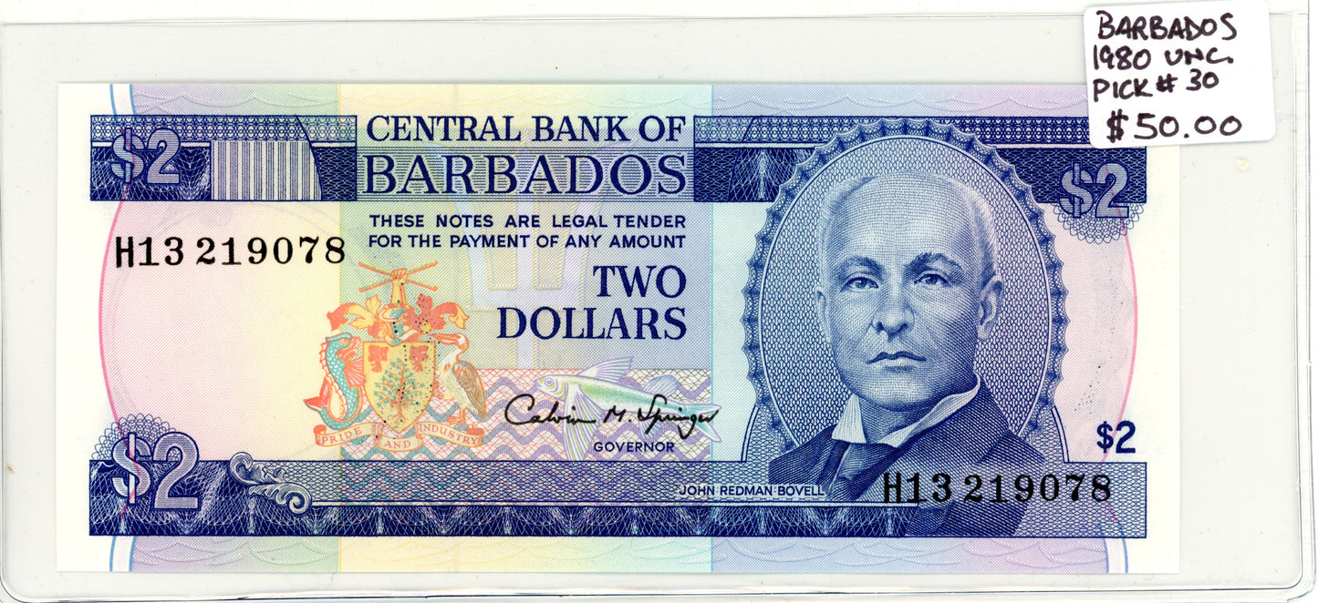 Bahamas 1980 Unc {Pick #30}