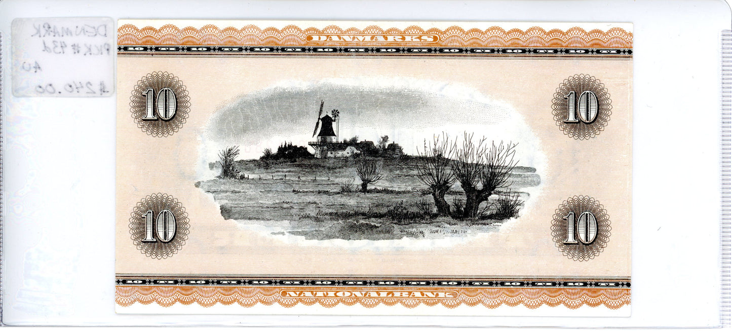 Denmark {Pick #43d} Au