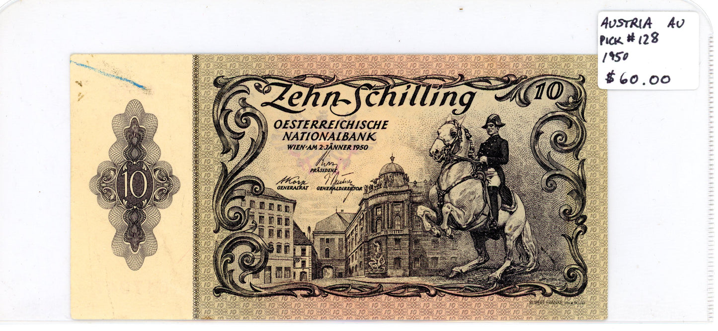 Austria 1950 {Pick #128} AU