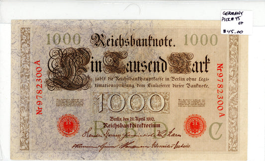 Germany {Pick #45} EF