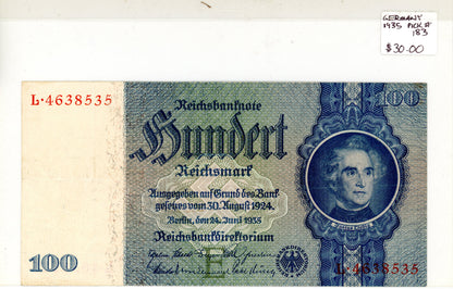 Germany 1935 {Pick #183}