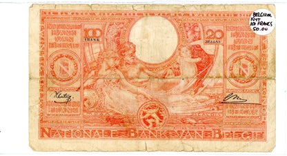 Belgium 1944 100 Francs
