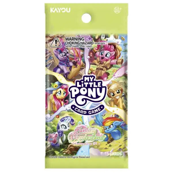 MY LITTLE PONY TRADING CARD GAME BP1 FANTASY WONDERLAND BOOSTER PACK