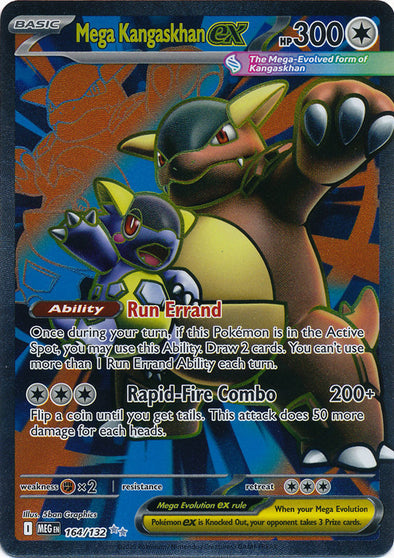 Mega Kangaskhan ex - 164/132 - Full Art Ultra Rare