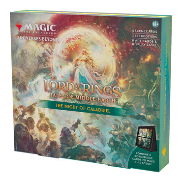 MTG LORD OF THE RINGS HOLIDAY SCENE BOX - Set of 4