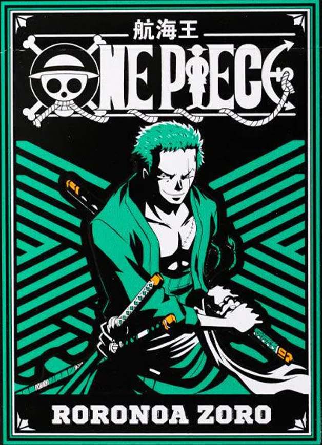 ONE PIECE PLAYING CARDS - ZORO