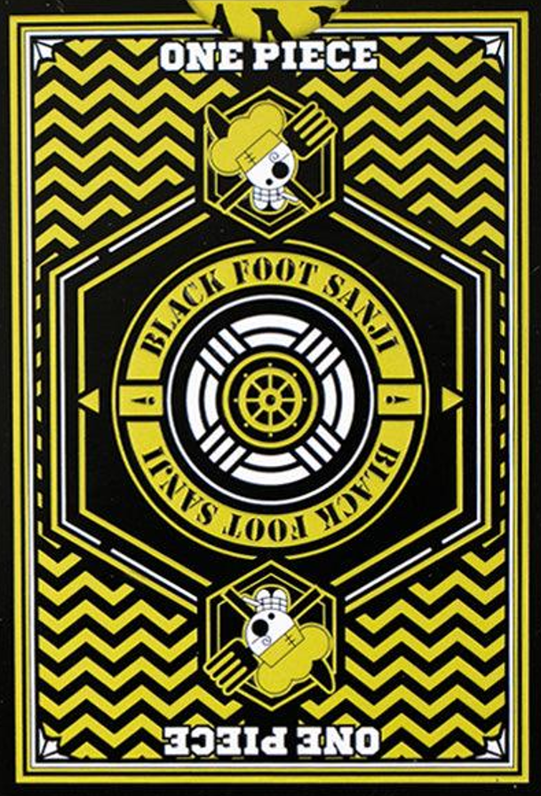 ONE PIECE PLAYING CARDS - SANJI