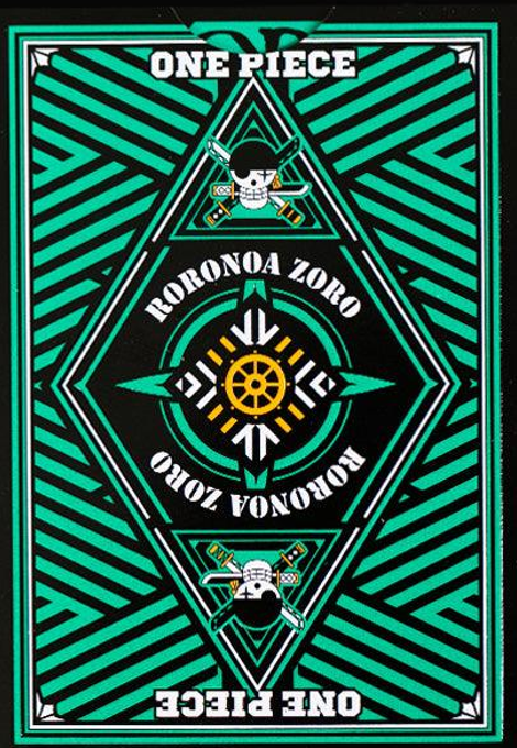 ONE PIECE PLAYING CARDS - ZORO