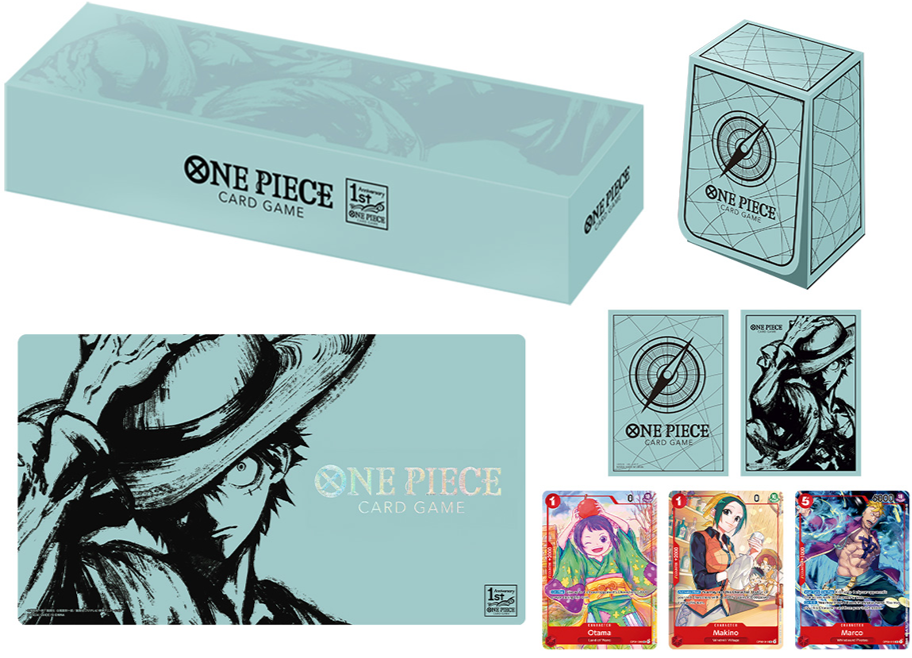 ONE PIECE CG JAPANESE 1ST ANNIVERSARY SET