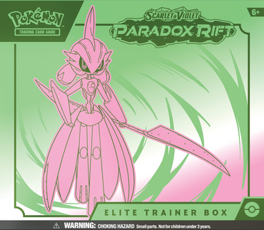 Scarlet & Violet: Set 4 Paradox Rift - Elite Trainer Box Iron Valiant