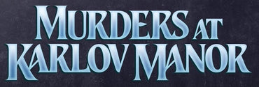 MTG MURDERS AT KARLOV MANOR COMMANDER - SET OF 4