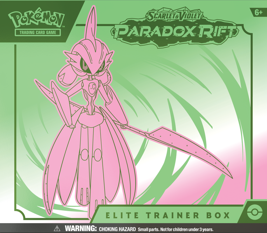 Scarlet & Violet: Paradox Rift - Elite Trainer Box (Iron Valiant)