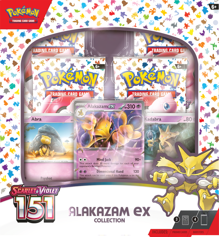 Scarlet & Violet: 151 - Alakazam ex Box