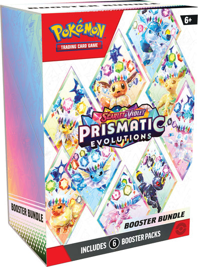 Pokemon - Scarlet and Violet - Prismatic Evolutions - Booster Bundle