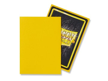 DRAGON SHIELD SLEEVES MATTE YELLOW