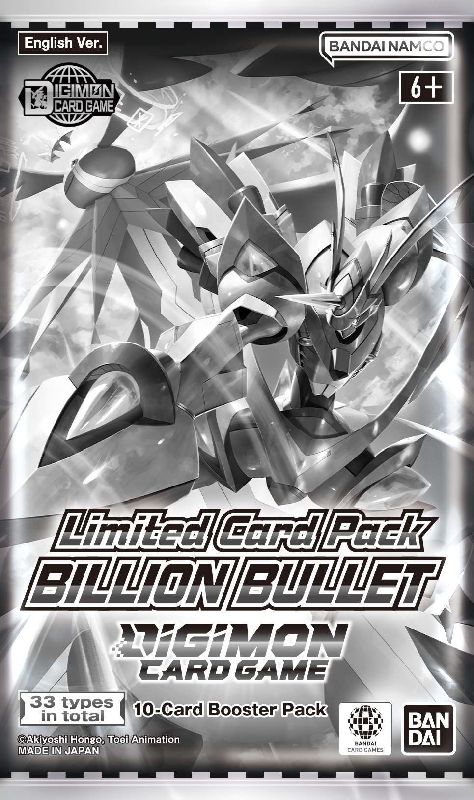 DIGIMON CG LM-06 LIMITED CARD PACK BILLION BULLET