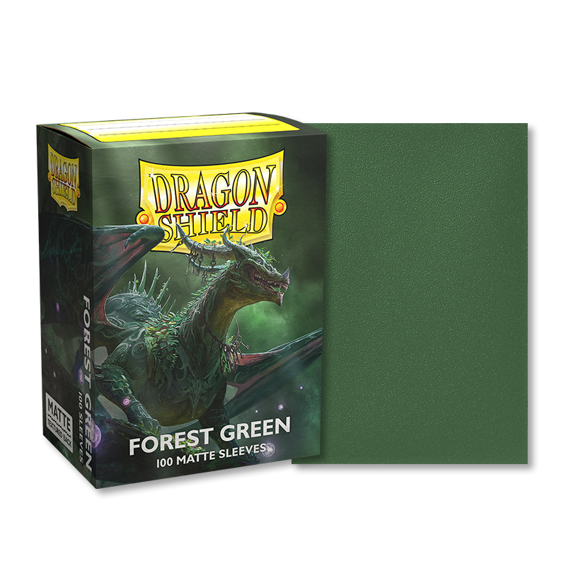 DRAGON SHIELD SLEEVES MATTE FOREST GREEN
