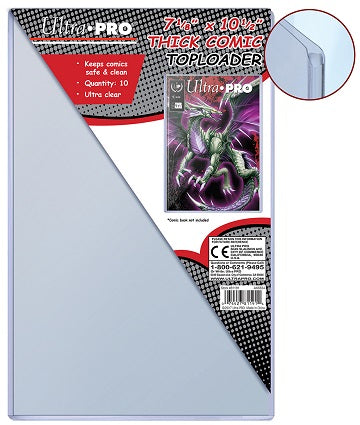 Ultra Pro: UP TOPLOAD THICK COMIC 7.125 “ X 10.5”