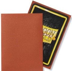 DRAGON SHIELD SLEEVES MATTE COPPER